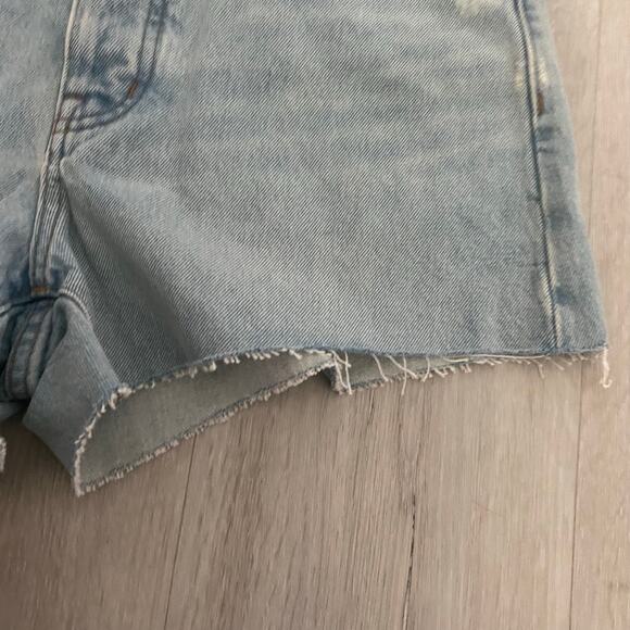 NWT Madewell Relaxed Denim Shorts Size 28 - Picture 7 of 12